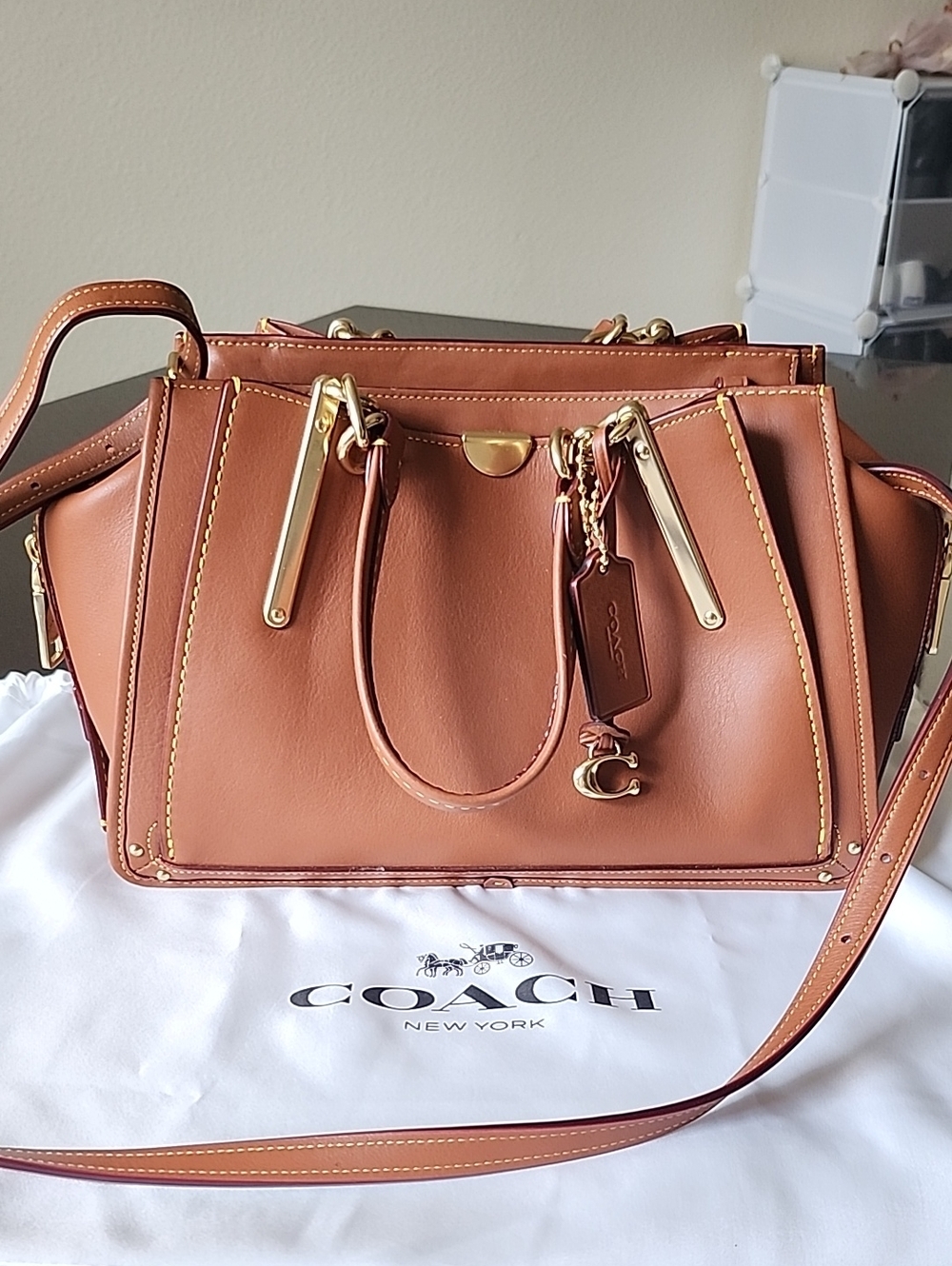 Coach Dreamer 1941 Saddle/Light Gold